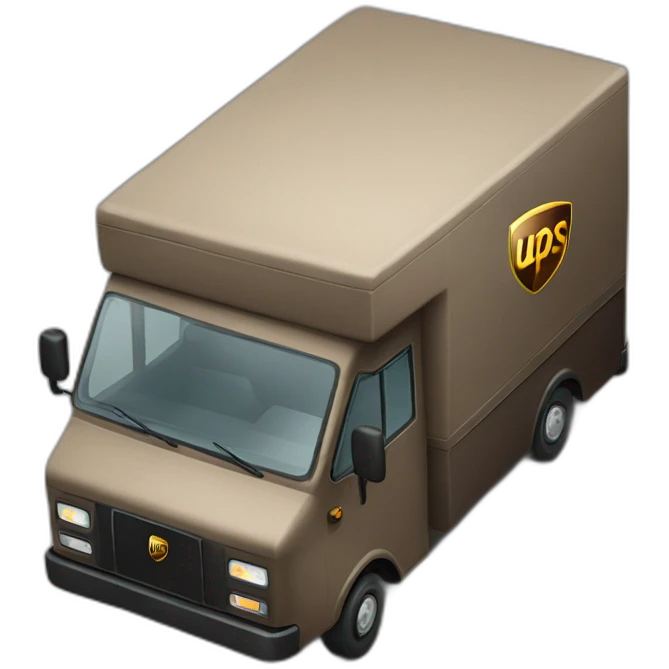 Ups-truck emoji
