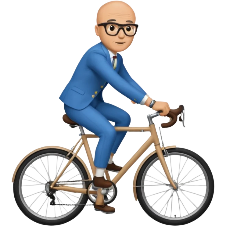 harry hill riding a bike emoji
