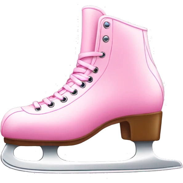 pink ice skates  emoji