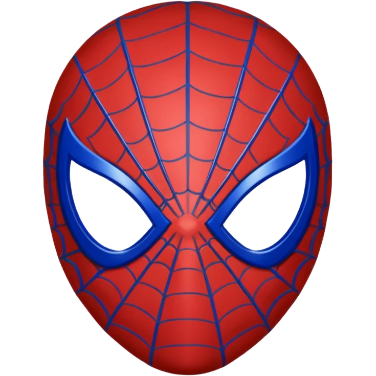 Spider movie mask black eyes emoji  emoji