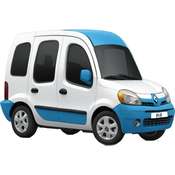 Renault kangoo bleu emoji