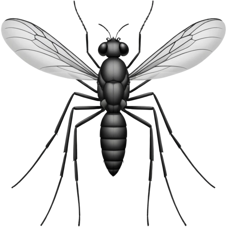 half mosquito half cone with 50 legs 50 arms emoji