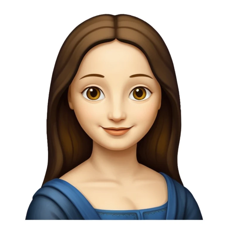 monalisa painting emoji
