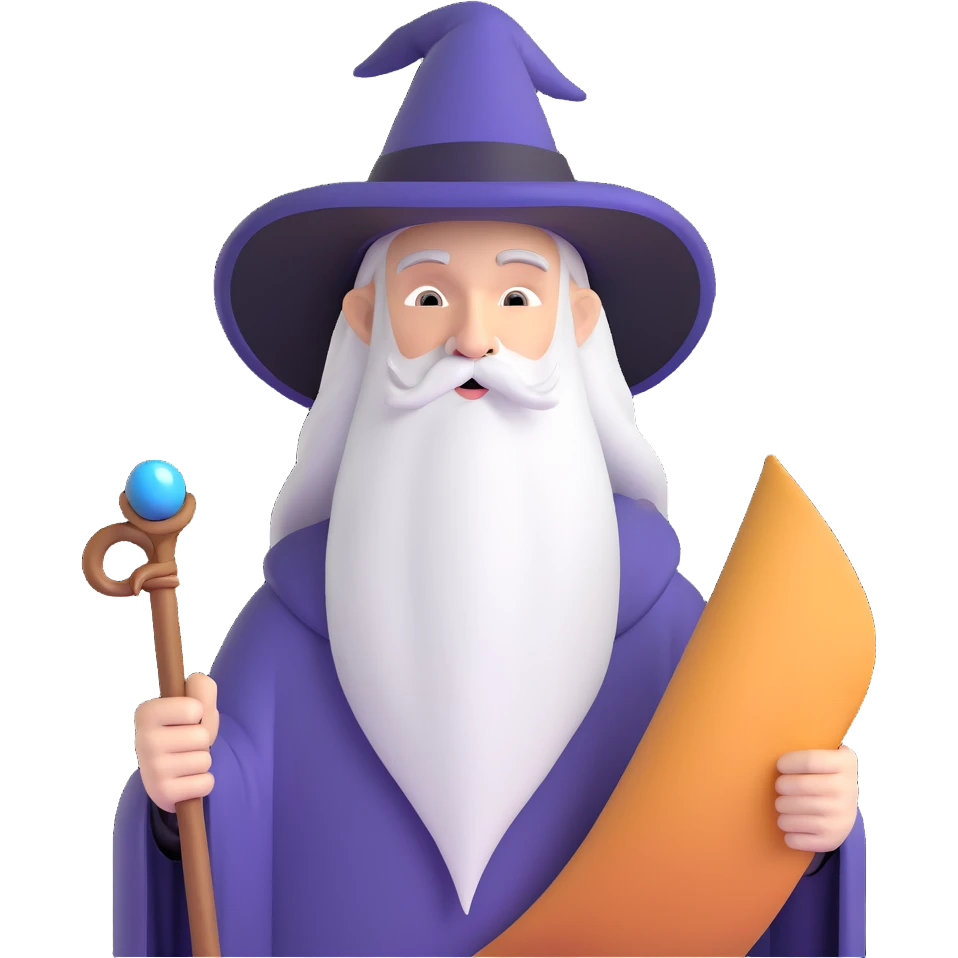 document wizard emoji