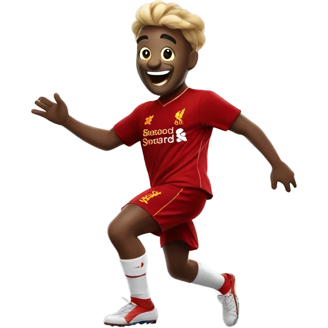 Liverpool FC mascot dancing  emoji