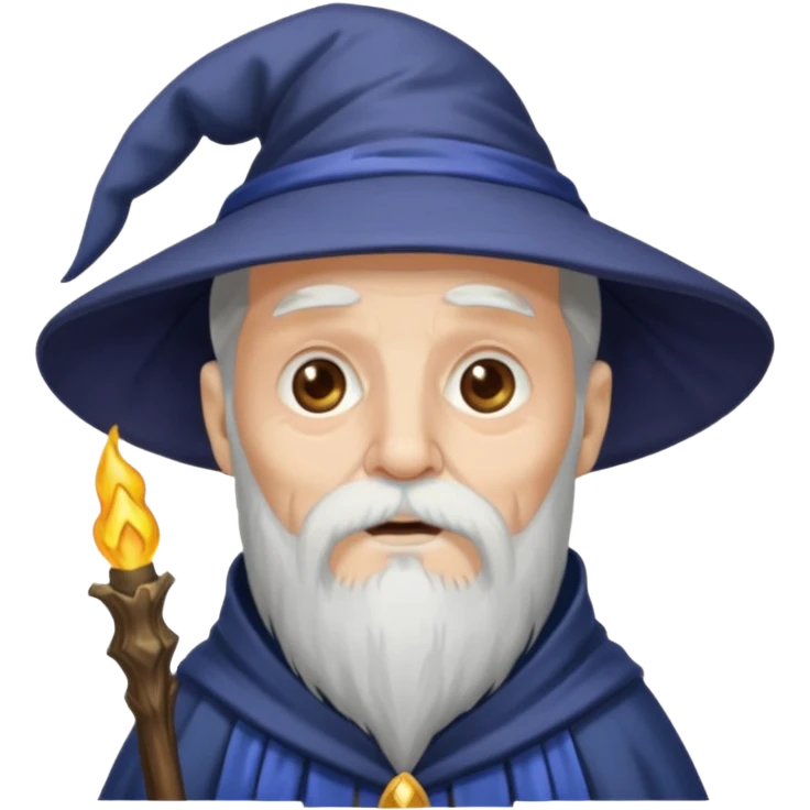 dyingly old wizard  emoji