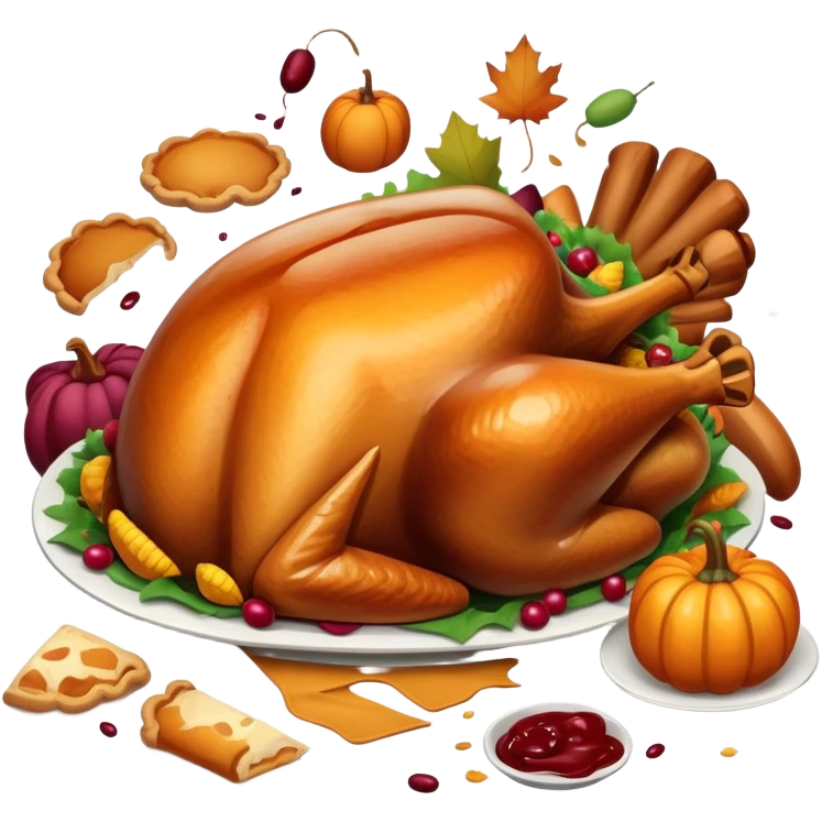 Thanksgiving catastrophe  emoji