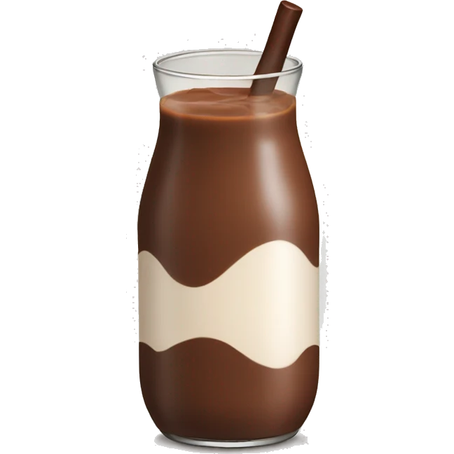 chocolate milk  emoji