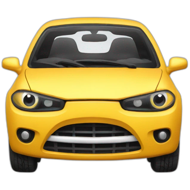 automovil destruido emoji