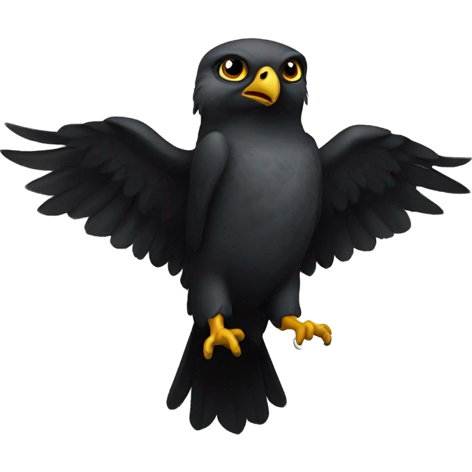 Black Falcon  emoji