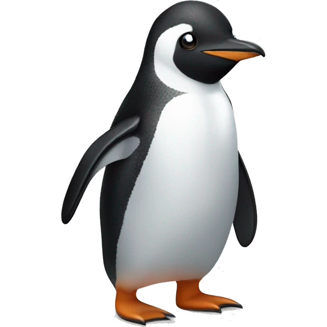 Cute penguin emoji