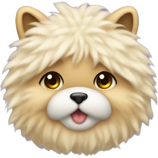 the fluffiest emoji imaginable emoji