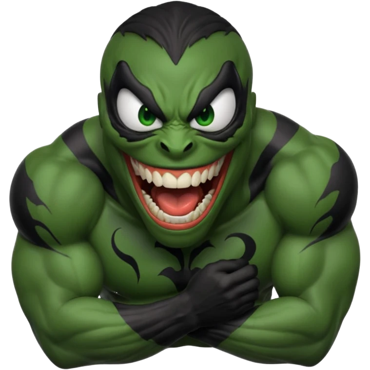Venom qui rigole  emoji
