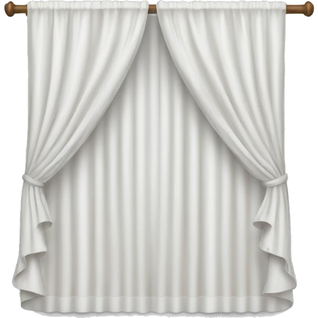 white curtains emoji