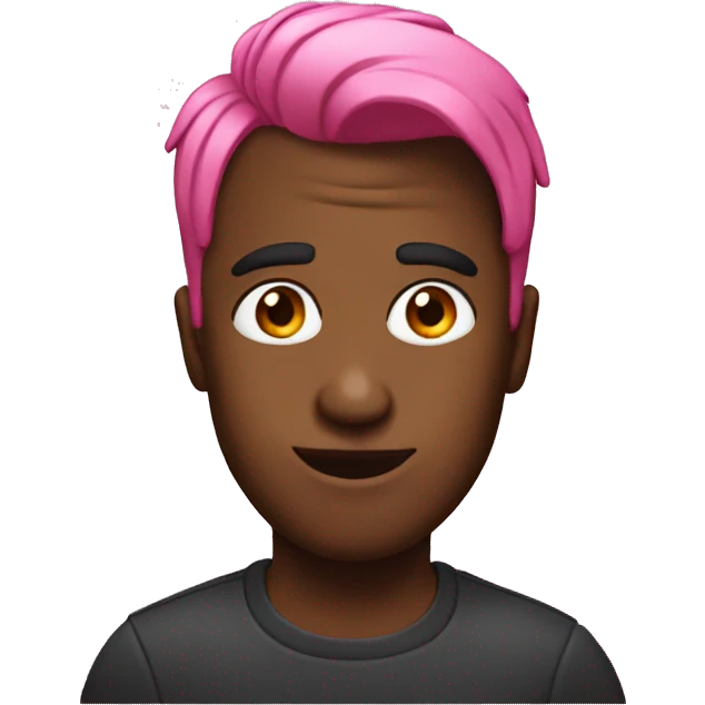 Diddy with pink hair emoji