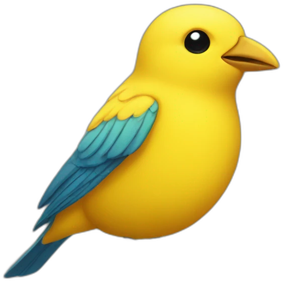 yellow-bird emoji