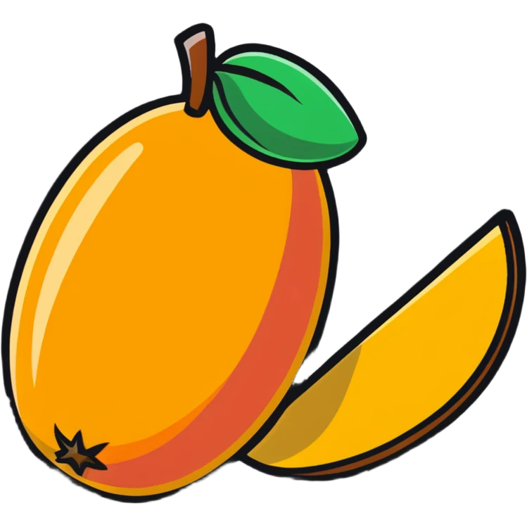 mango fruit emoji