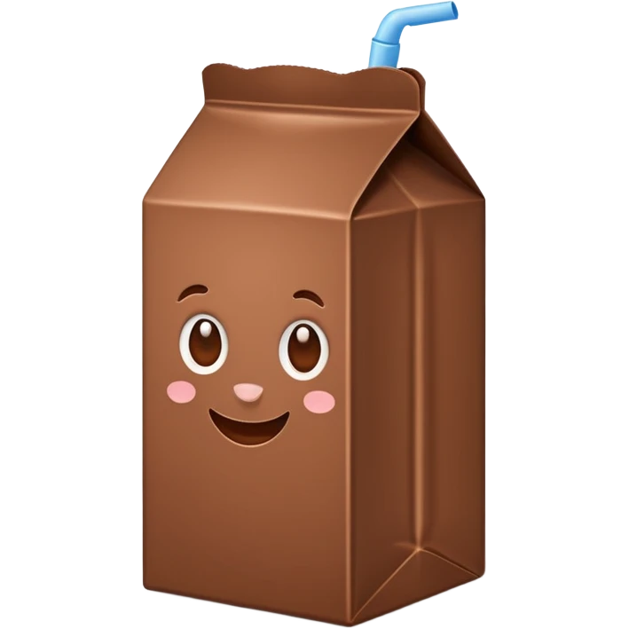 chocolate milk carton  emoji