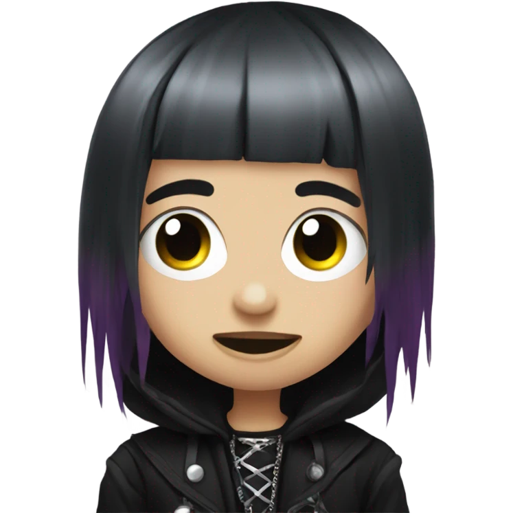 Mirror  goth emoji