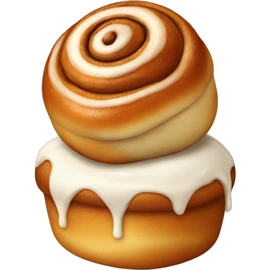 Cinnamon bun emoji