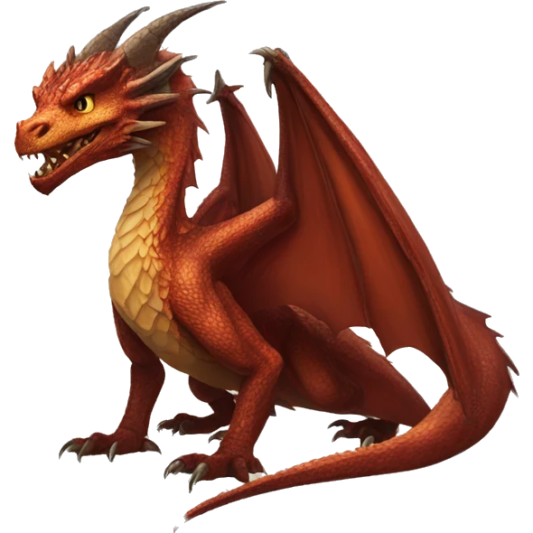 Smaug full body emoji