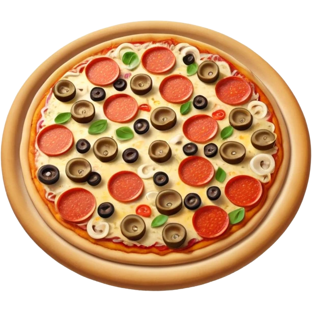junk food pizza emoji