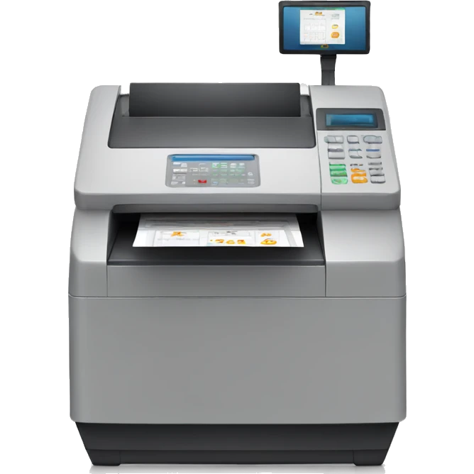 Evm voting machine emoji