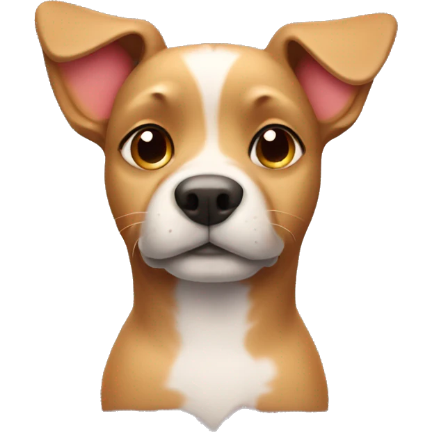 dog with a love heart  emoji