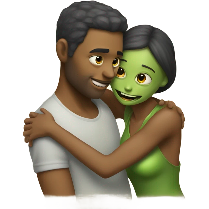 https://www.emojis.com/emoji/man-2JXaa2N7QE9  hugs and kissing https://www.emojis.com/emoji/a-reptilian-alien-white-woman-full-body-vGduQjTCYFz emoji