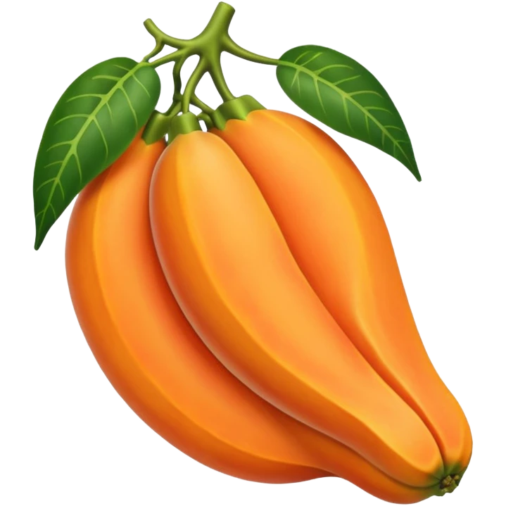 papaya emoji