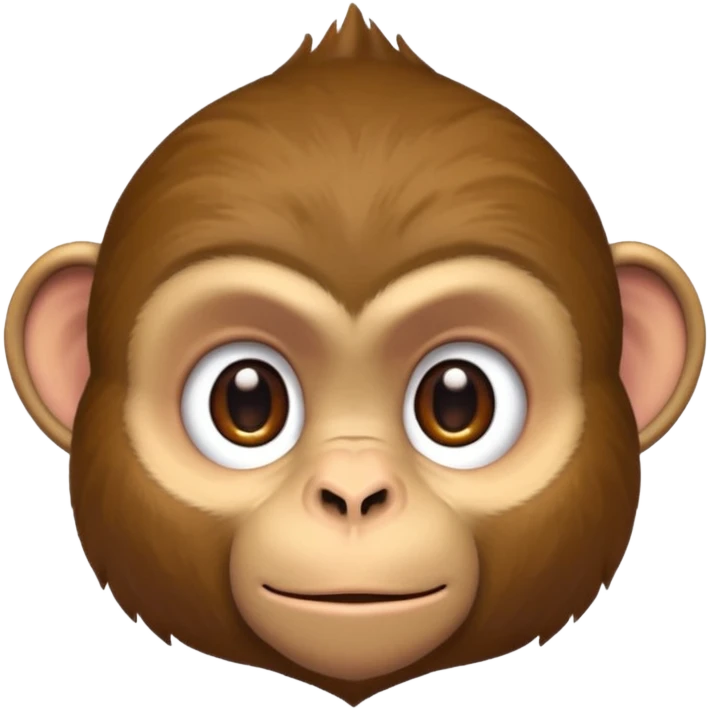 monkey profile view emoji