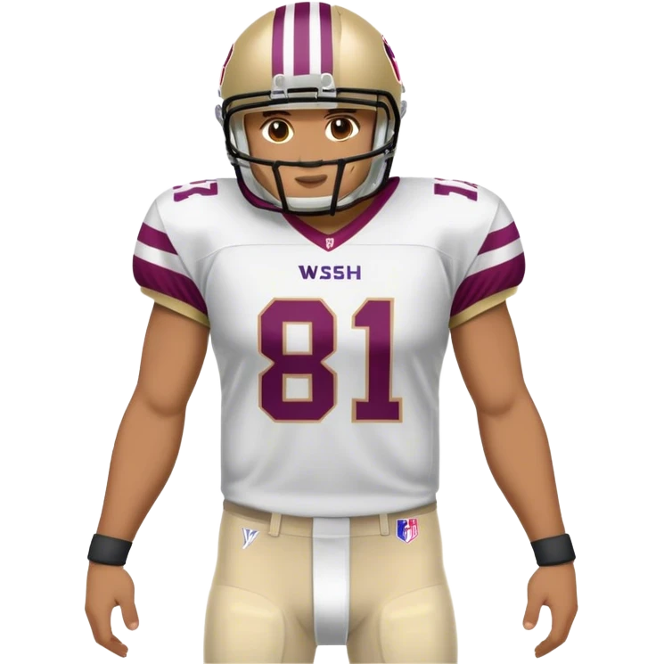 Washington commanders football jersey emoji