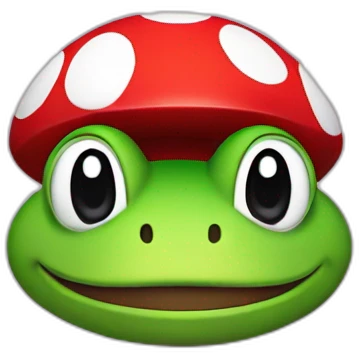 mario in a frog emoji