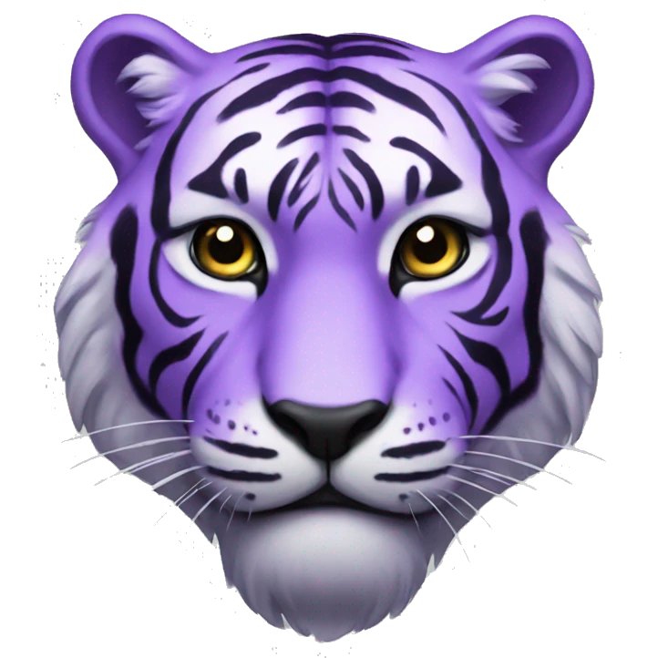 purple tiger emoji