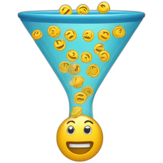 sales funnel  emoji