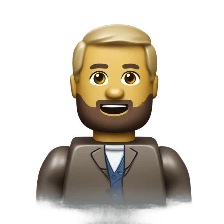 Myself as a LEGO figure emoji
