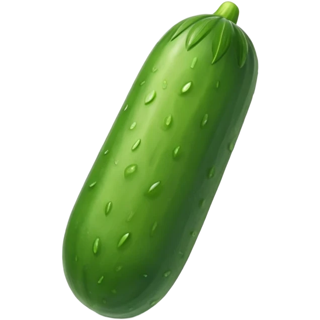 oily cucumber emoji