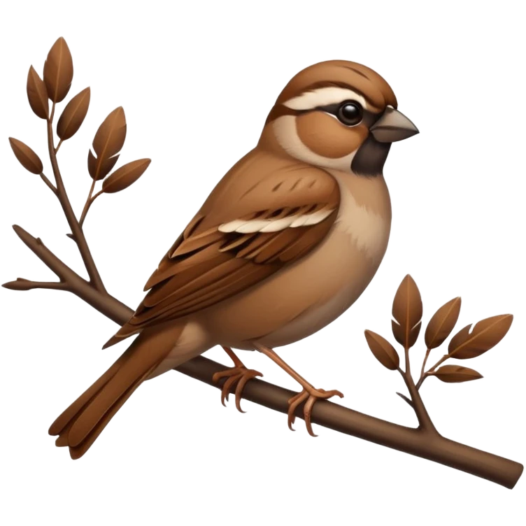 Sparrow emoji
