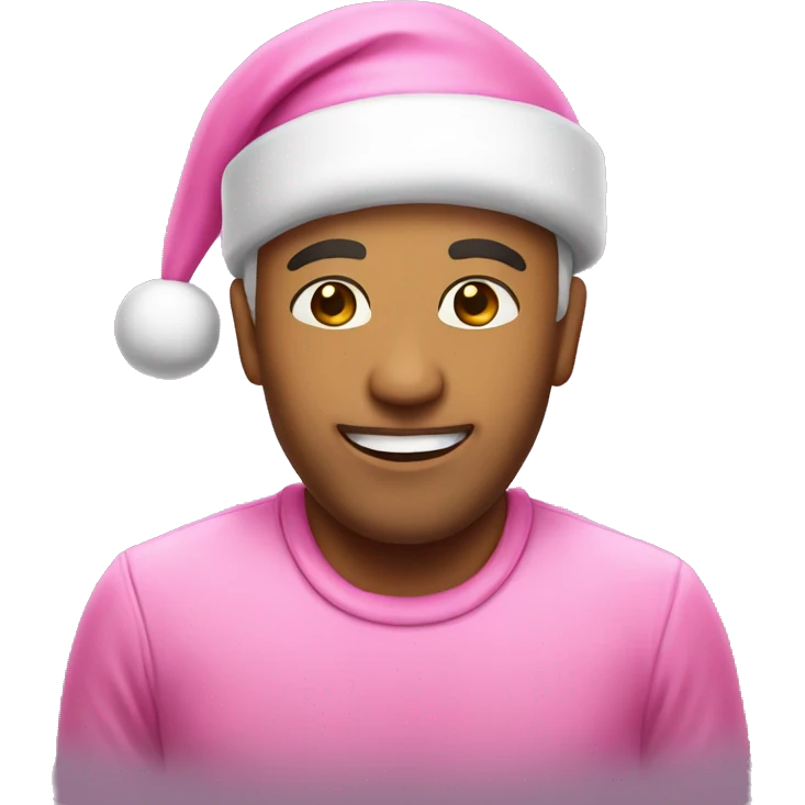 Pink Charismas emoji