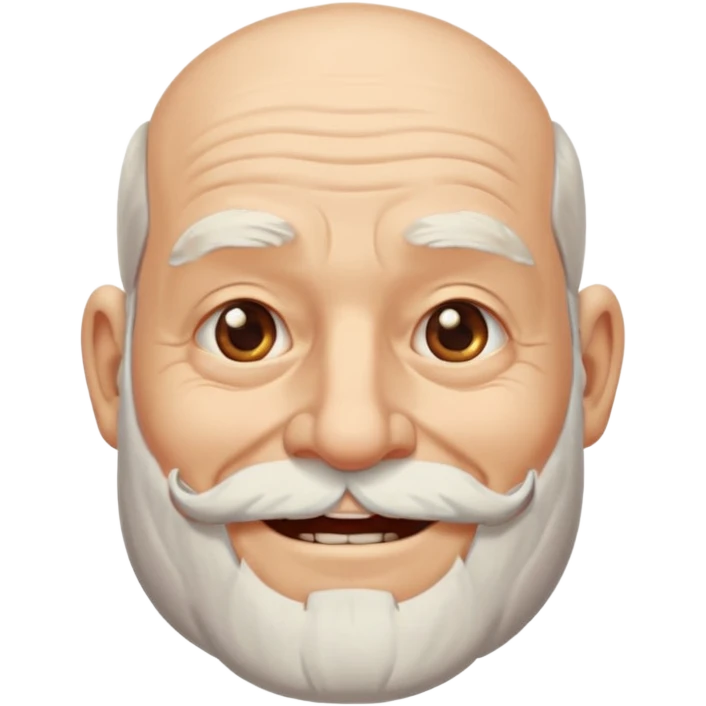 biblical old man white beard emoji