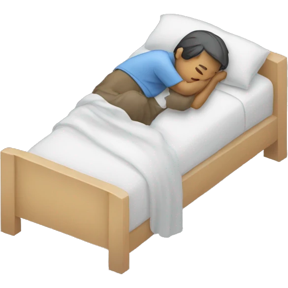 sleeping information transfer emoji