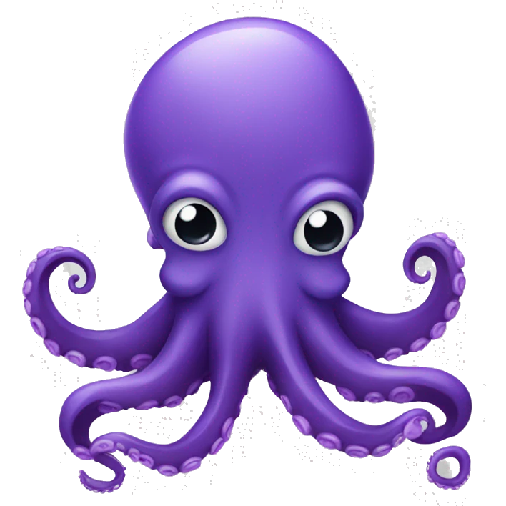 purple octopus emoji