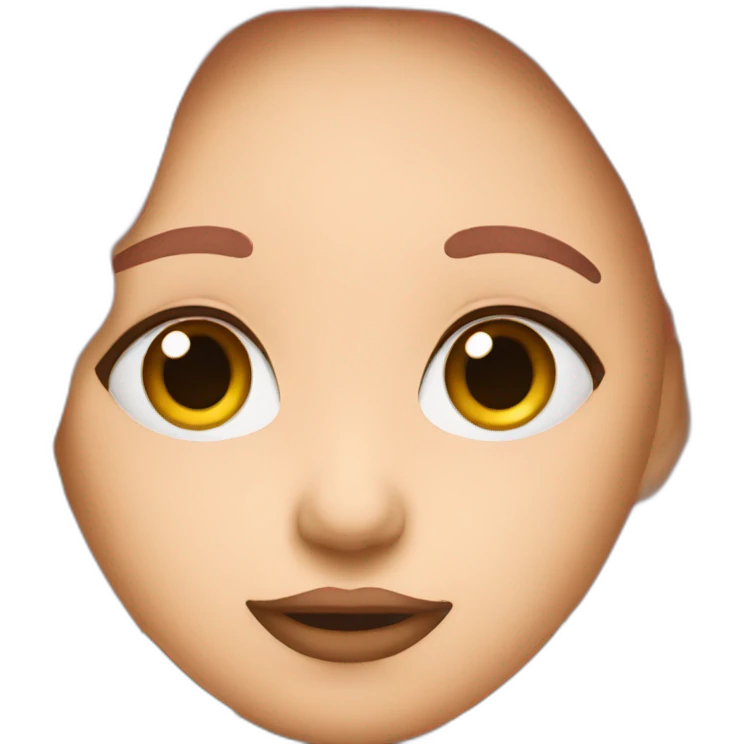 Side eyes with a blush emoji