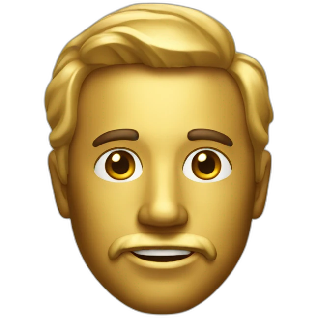 Golden Man emoji