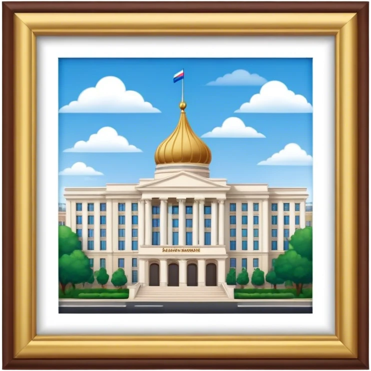 Russian embassy building emoji