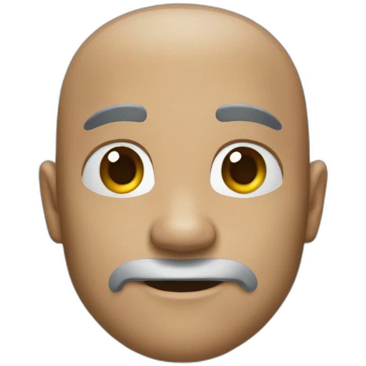Avatar créature bleue emoji