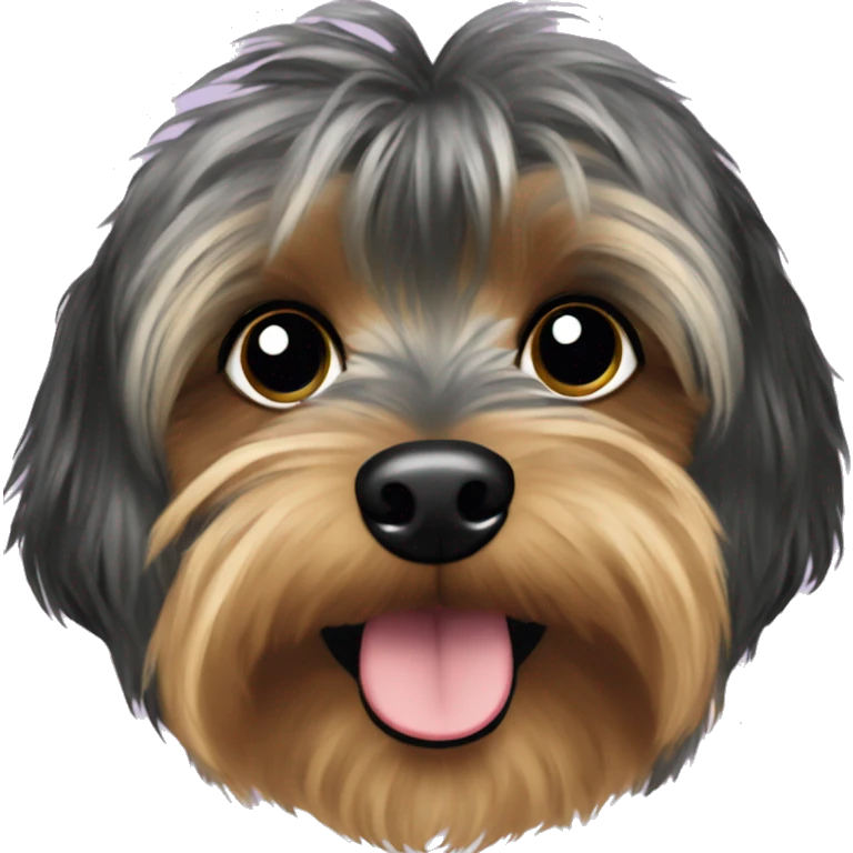 Yorkiepoo emoji