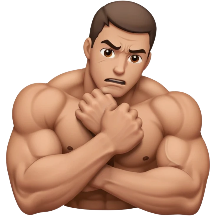 Guy choke hold emoji