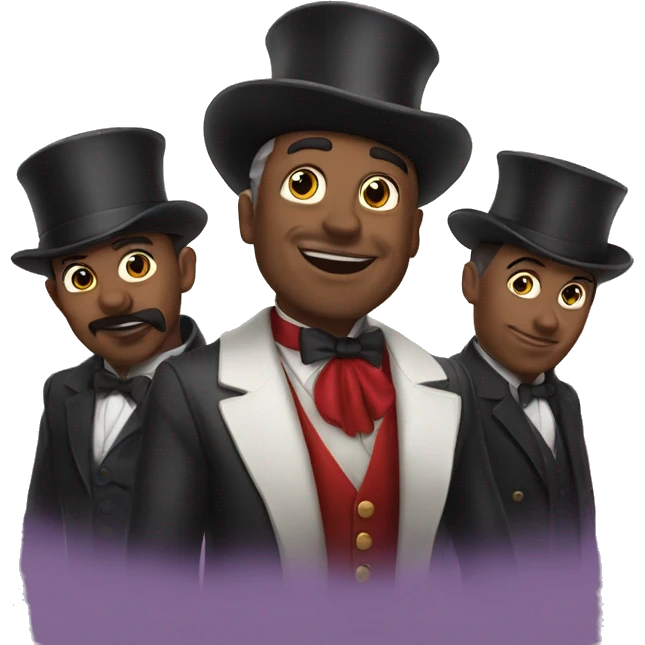 the magician and his entourage emoji