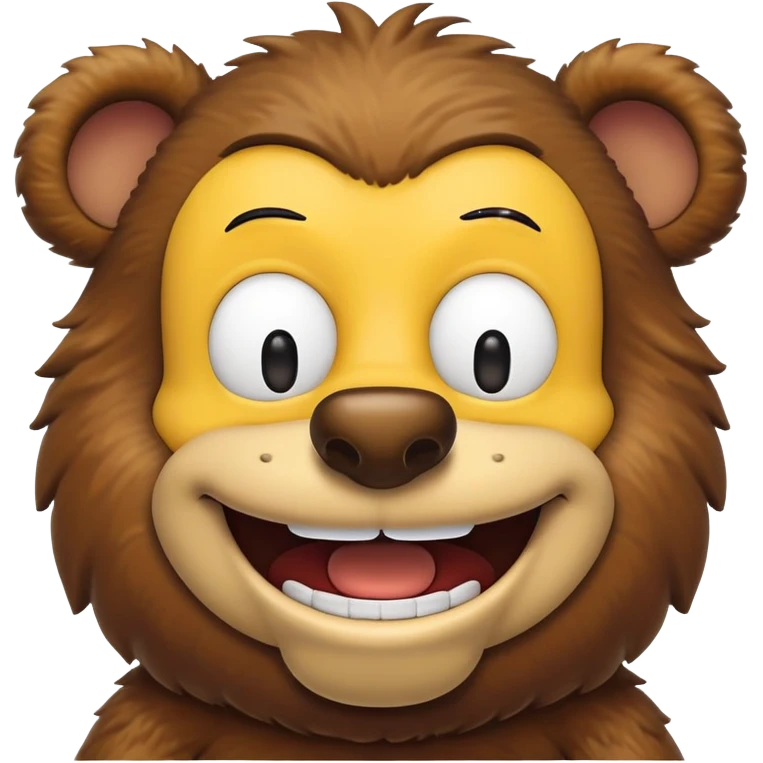 Homer Simpson bear emoji